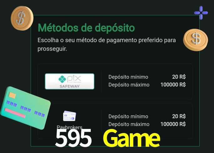 O cassino 595 Game oferece uma grande variedade de métodos de pagamento